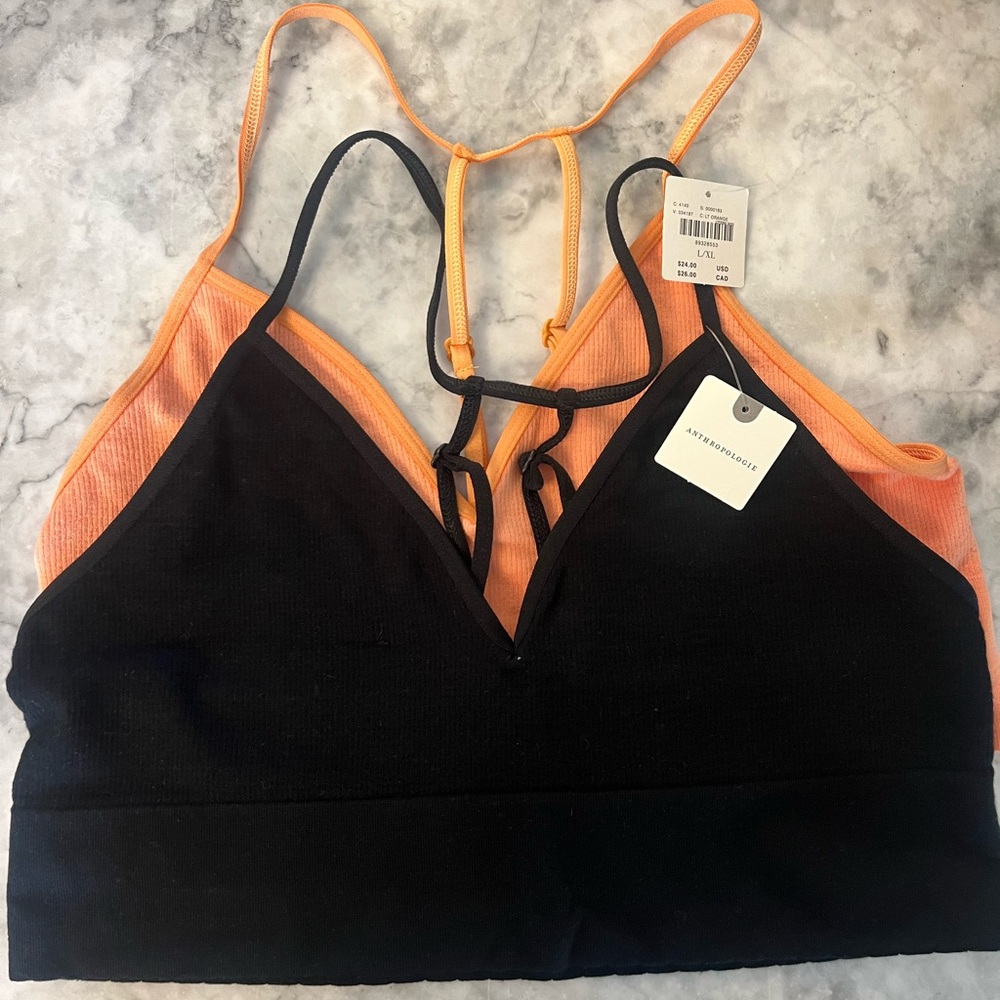 NWT Bundle 2 Anthropologie Bralettes